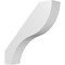 Ekena Millwork 3-in. W x 14-in. D x 14-in. H Geneva Architectural Grade PVC Knee Brace BRCP03X14X14GNV - alternate 1